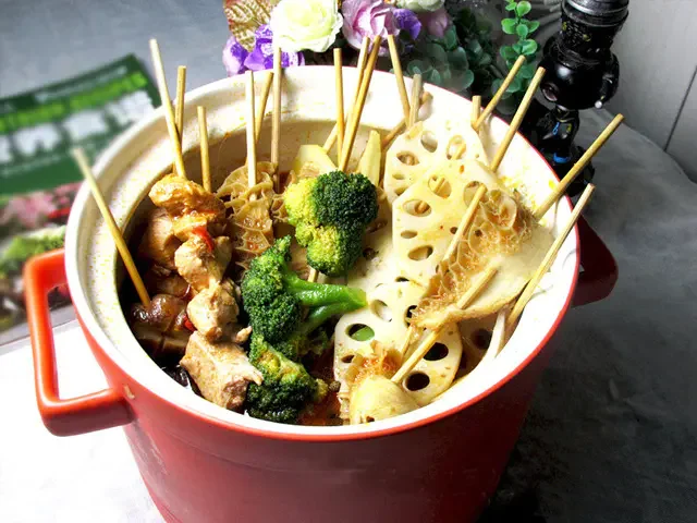 串串麻辣烫,关火,完成