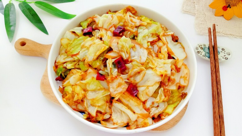 干锅包菜,好吃极了,下饭!
