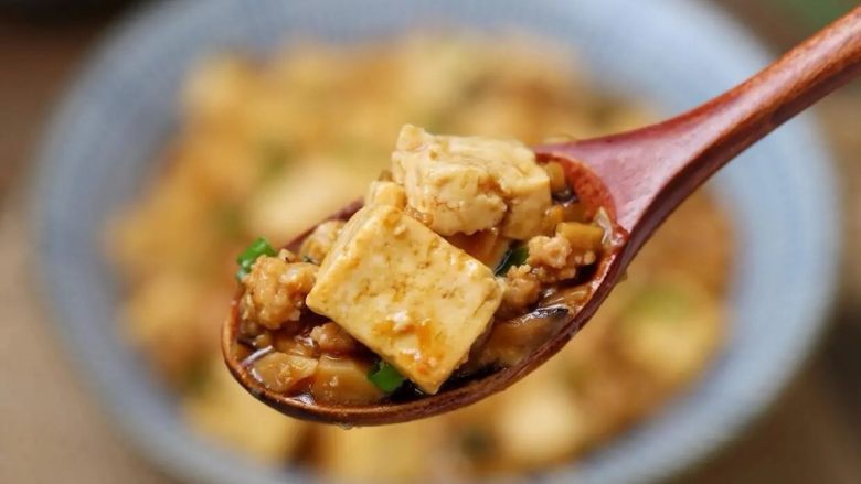 肉末炖豆腐,配米饭太好吃啦!