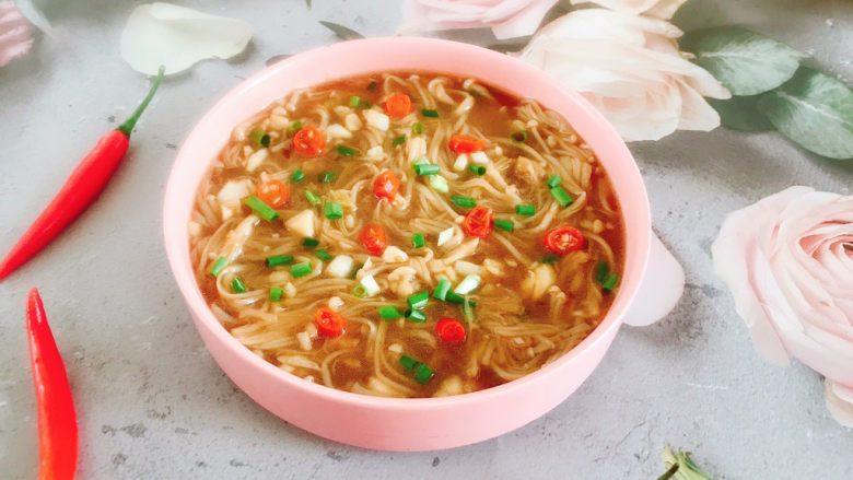 蚝油金针菇,成品图!