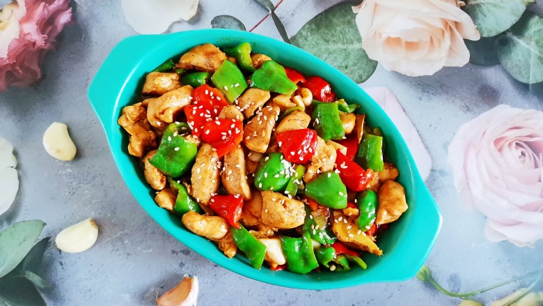 爆炒鸡胸肉,成品图!