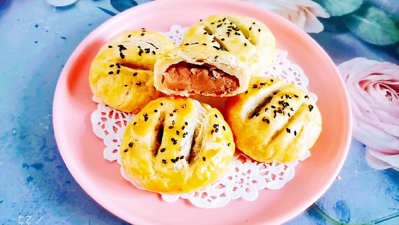 板栗饼,成品图!