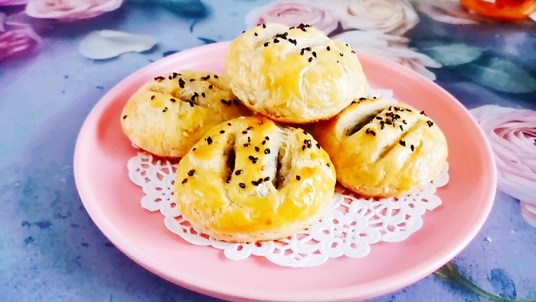 板栗饼,成品图!