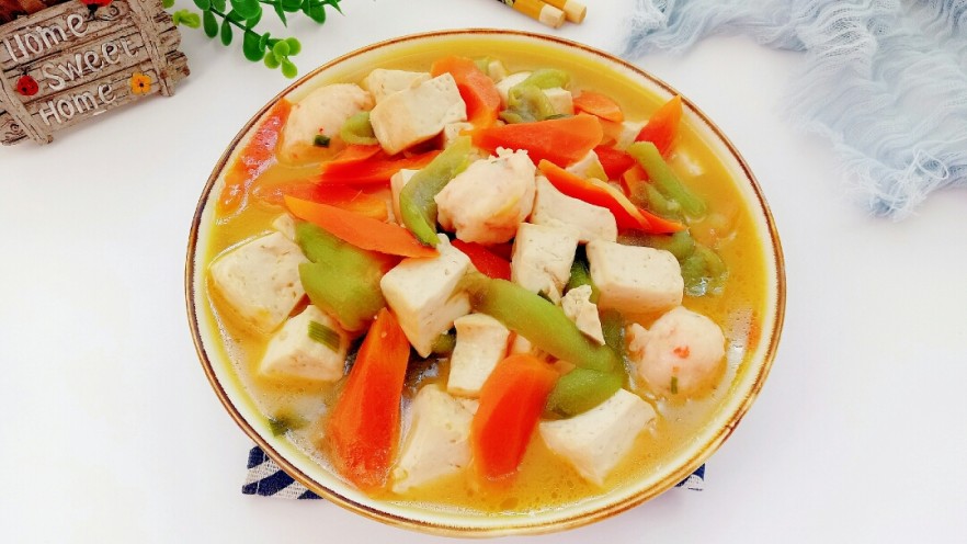 丝瓜炖豆腐