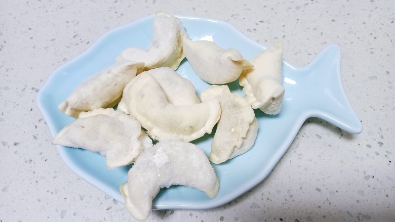 饺子大杂烩,饺子从冰箱冷冻拿出