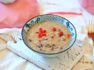 红豆小米粥