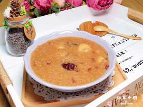 红豆小米粥