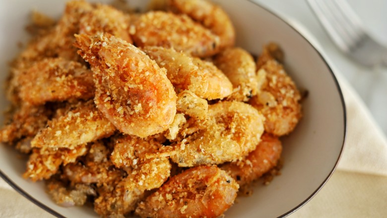 咸香酥脆,你的避风塘炒虾,12. 咸香酥脆的避风塘炒虾,连壳都能吃掉!