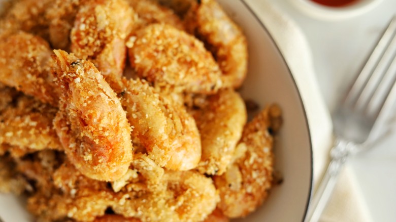 咸香酥脆,你的避风塘炒虾,13.成品图