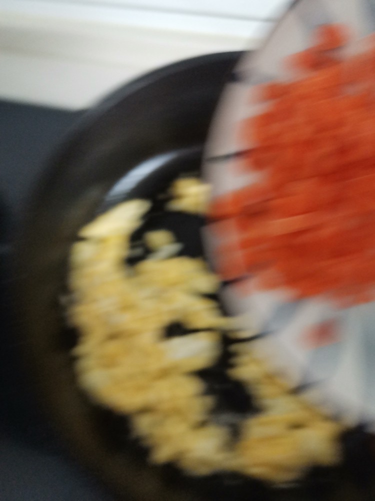 蛋炒饭,加胡萝卜