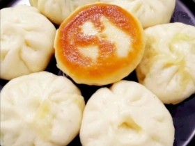 韭菜鸡蛋生煎包