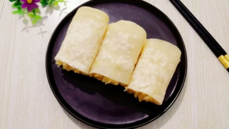 春饼卷土豆丝