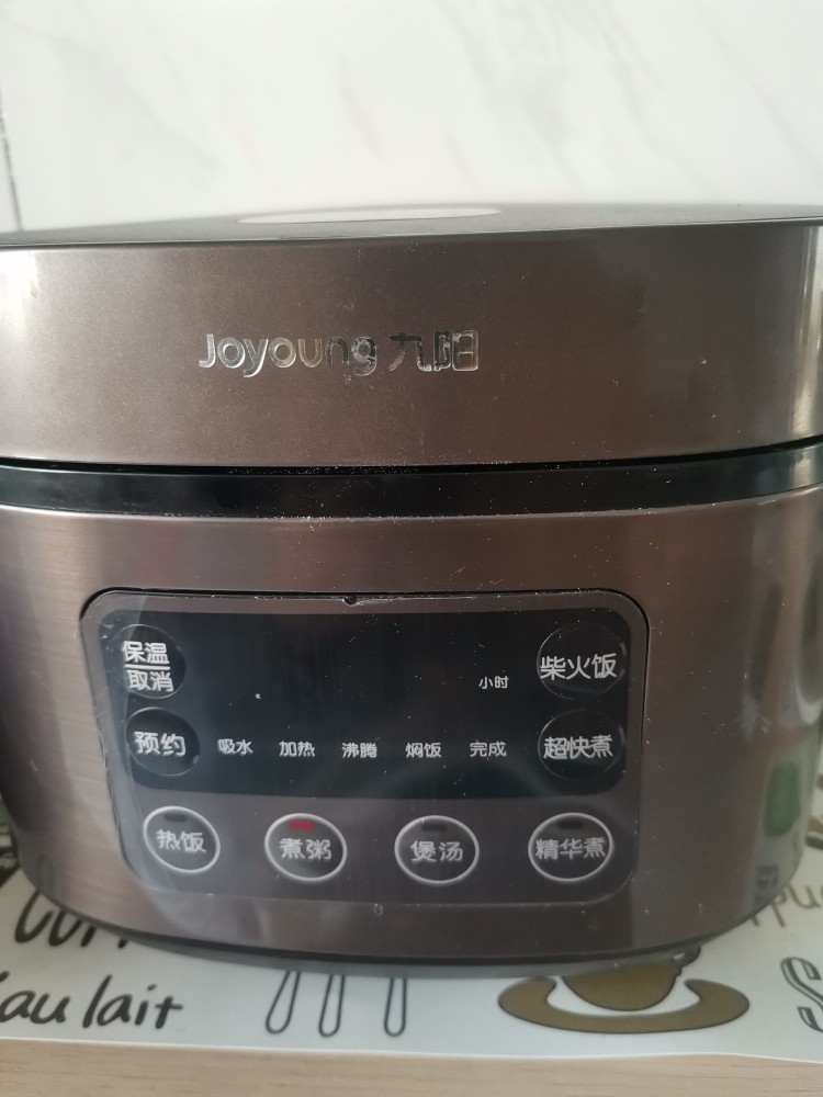 大碴子粥,电饭煲按煮粥键