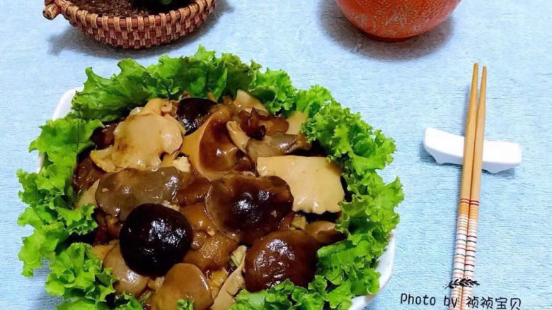 蘑菇炒肉,这道美味每次做都会光盘行动哦