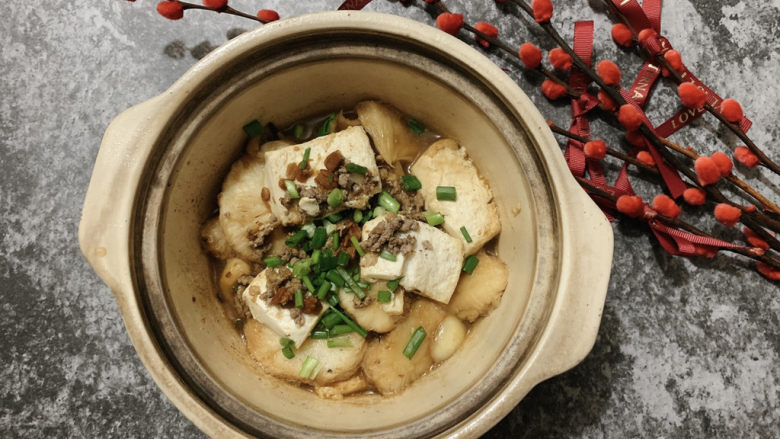 蘑菇炖豆腐,蘑菇炖豆腐完成!