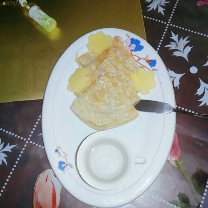 朗姆苹果飞饼,朗姆苹果飞饼,情暖冬日。