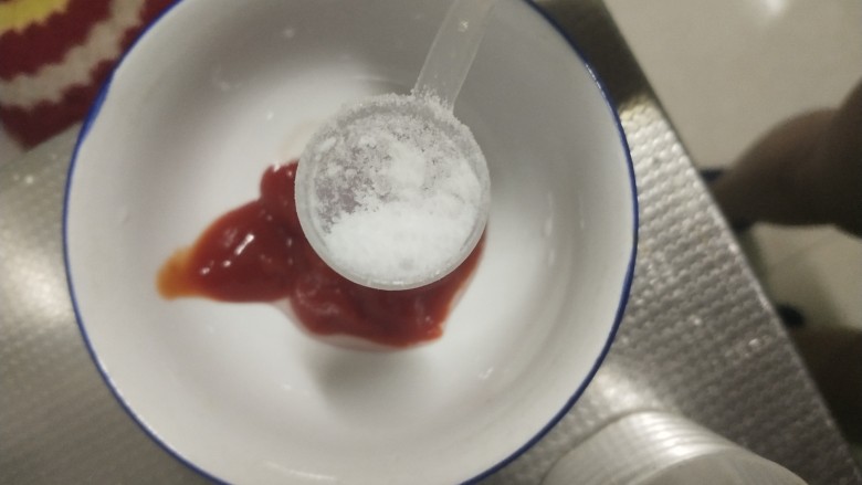 酸甜虾仁,盐