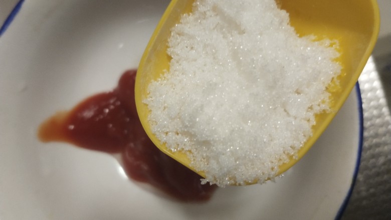 酸甜虾仁,白糖