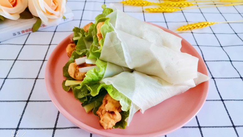 老北京鸡肉卷,成品图!