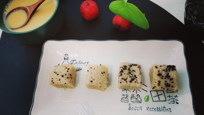 苹果山药糕,成品完成,放凉了吃口感很好