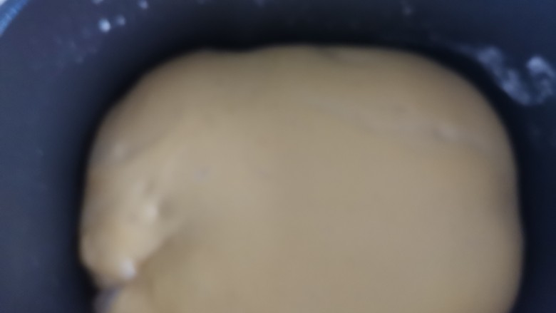 酸奶蔓越莓排包,启动发酵程序1.5小时,发酵至原来的两倍大小