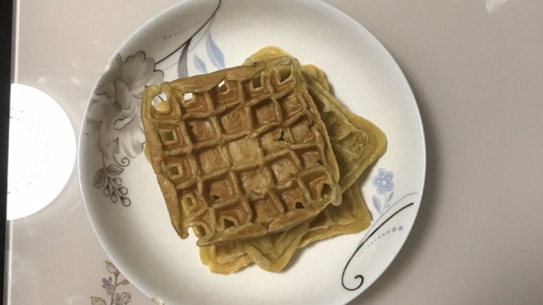 华夫饼,完成