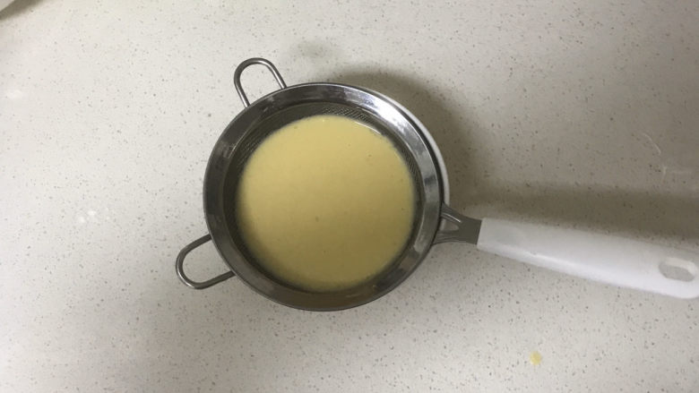 华夫饼,过筛一下