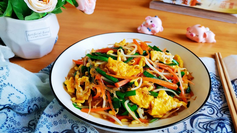 炒合菜,成品图!
