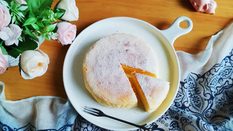 半熟芝士蛋糕,成品图!