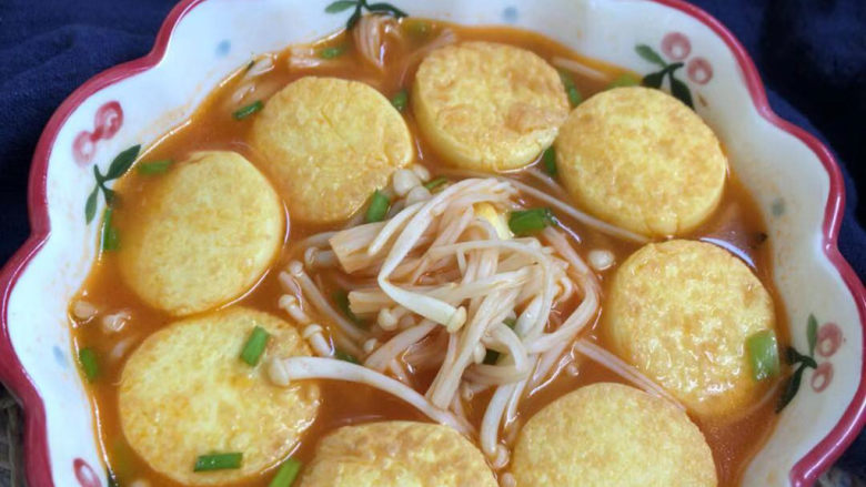 金针菇日本豆腐,分分钟光盘哦!