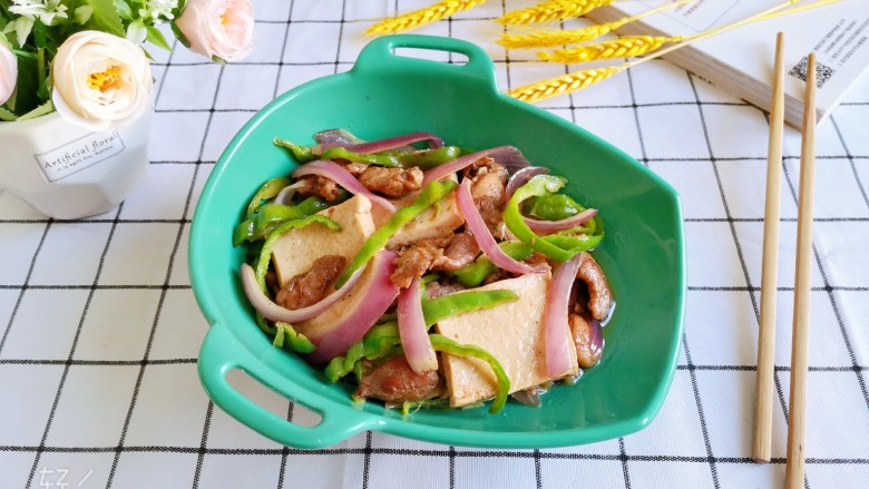 干锅千页豆腐,成品图!