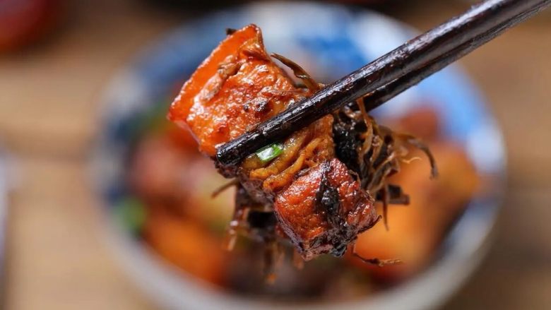 梅干菜烧肉,大口吃肉才过瘾呀!