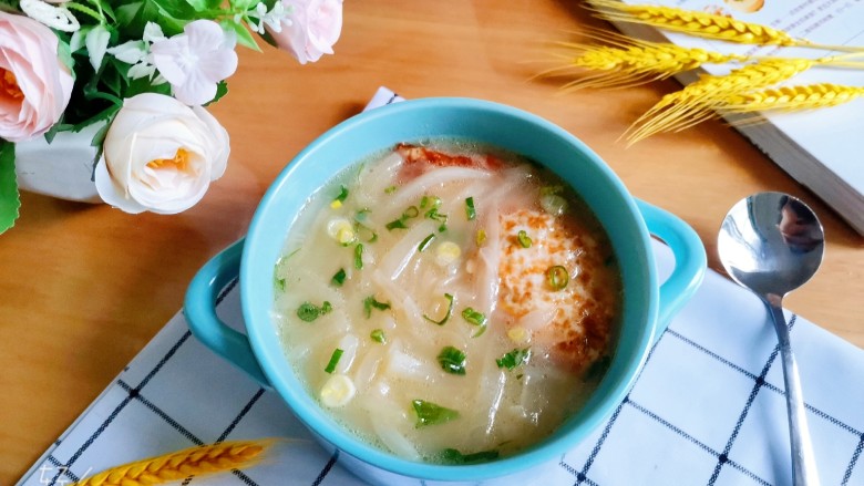 萝卜丝汤,成品图!