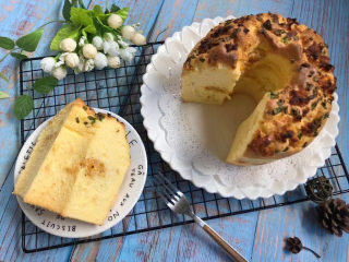 香葱蛋黄芝士戚风