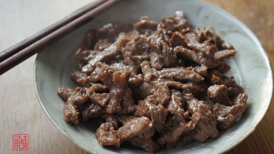 蚝油牛肉丝