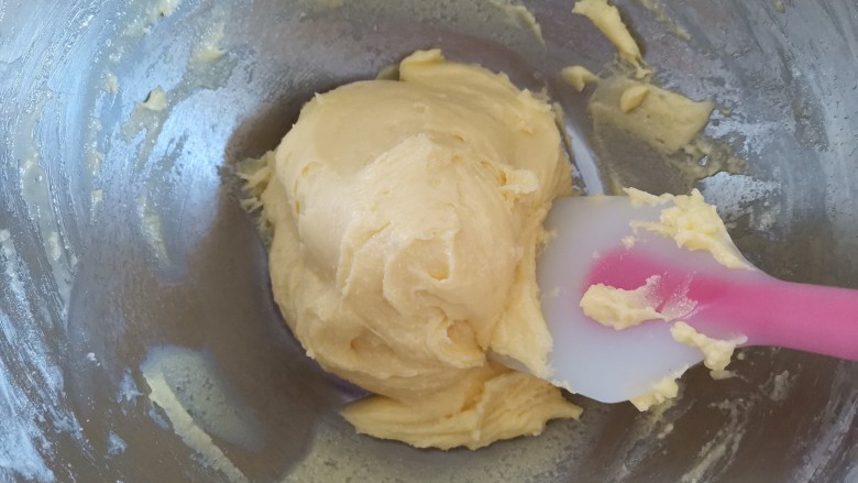 粗粮玉米面饼干(消耗玉米面),继续搅拌均匀至无干粉颗粒