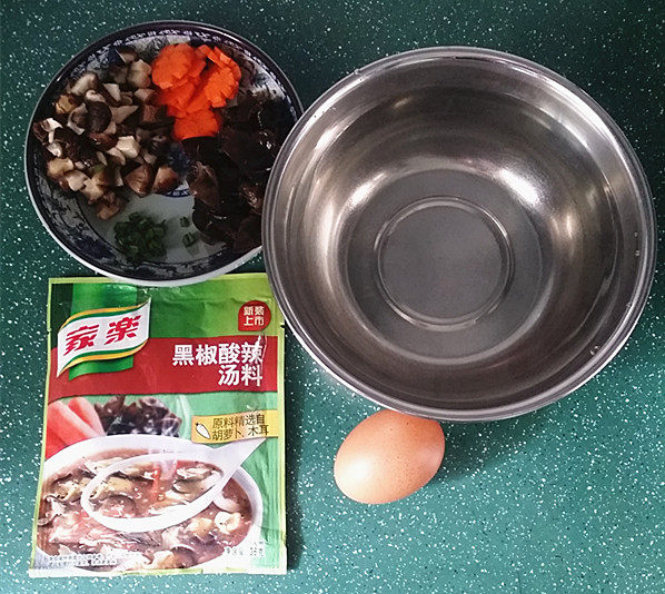 胡辣汤,准备好所有食材