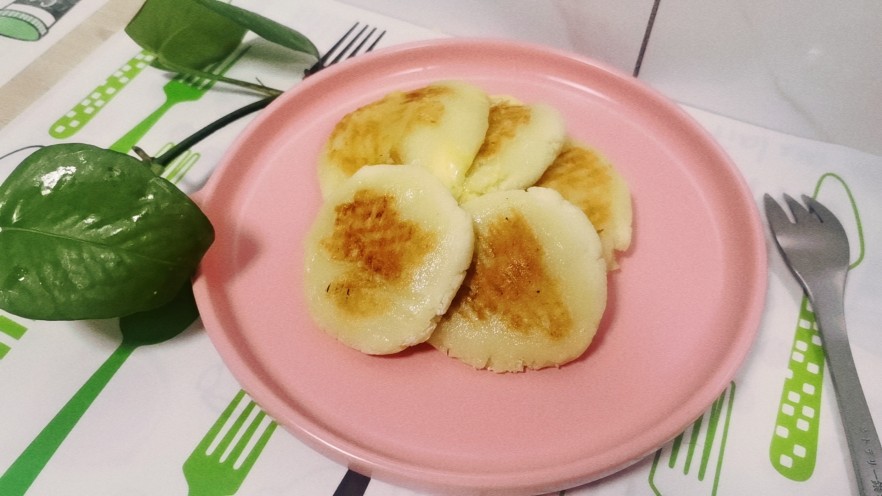 糯米爆浆芝士饼