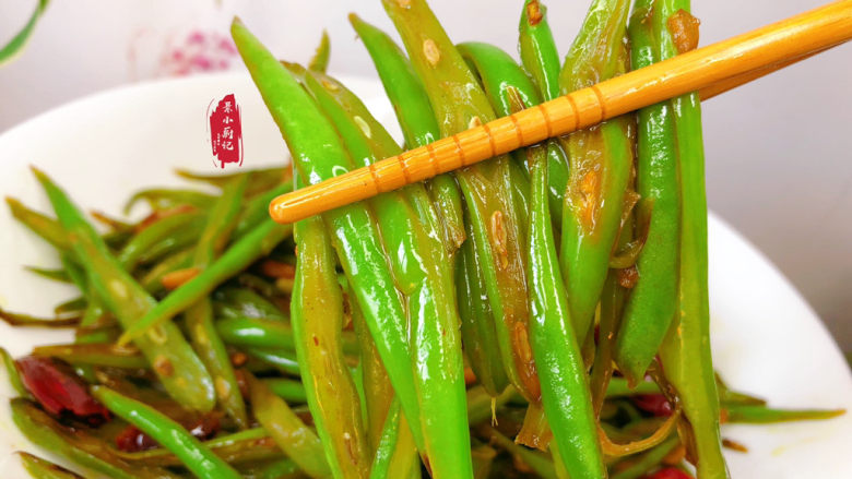 清炒四季豆,下饭下酒~