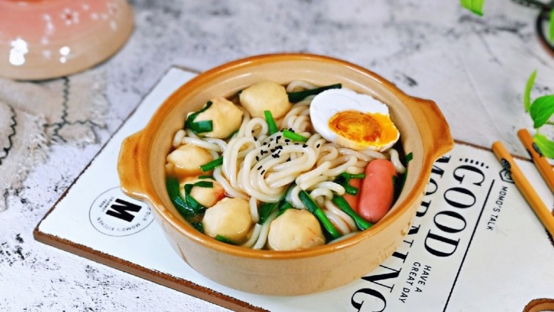 三鲜米线,简单快手早餐。