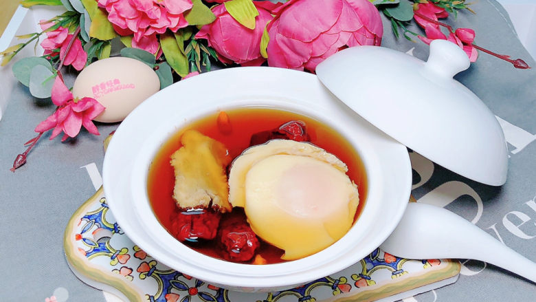 桂圆鸡蛋汤,甜蜜蜜、暖洋洋的!