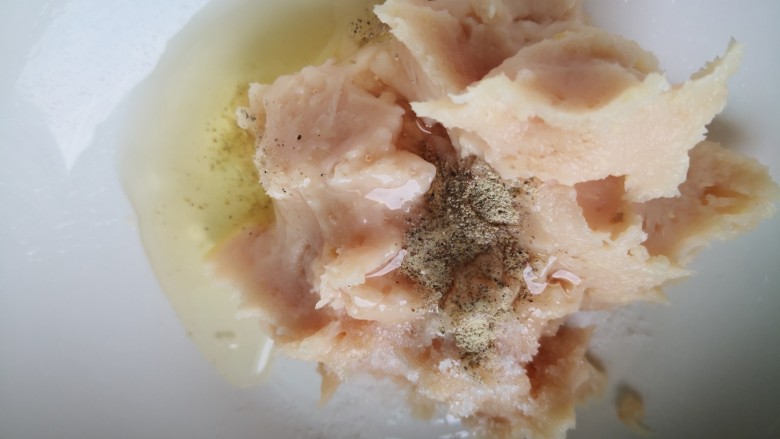萝卜肉丸汤,和一个鸡蛋清