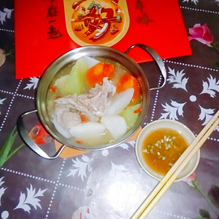 羊肉火锅,鲜香羊肉火锅。