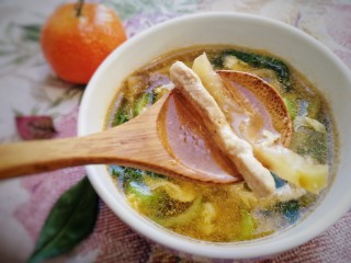 榨菜肉丝汤