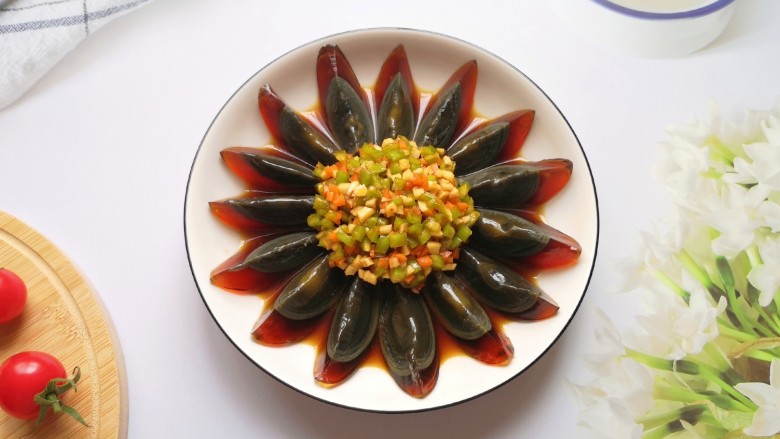 尖椒皮蛋,味道棒棒哒!