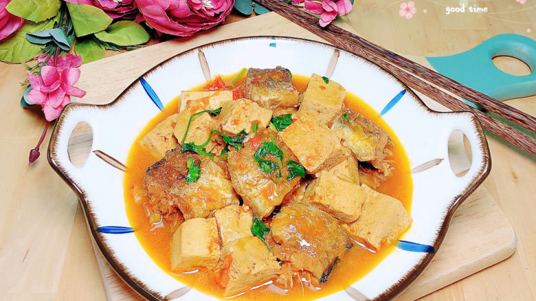 鳕鱼豆腐,爽口下饭,好吃极了!