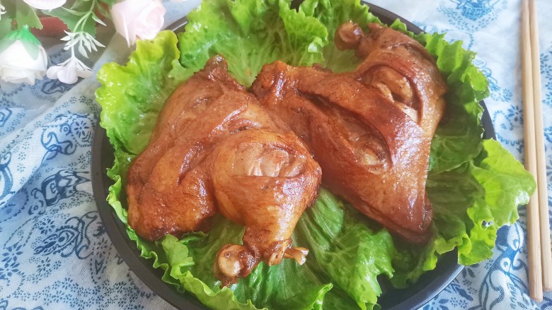 照烧鸭腿,成品图!
