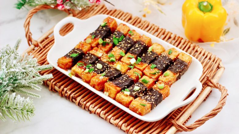 日式照烧豆腐,外形可爱又营养丰富,喜欢的小伙伴们赶紧试试吧!