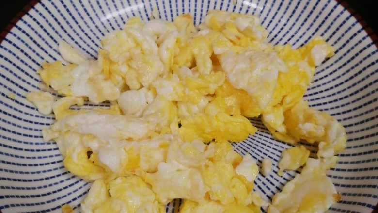 番茄花菜,盛出