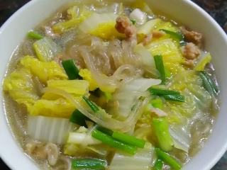 肉丁白菜炖粉条